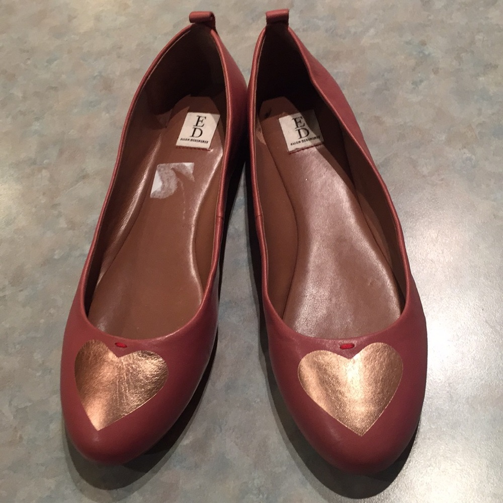 ❤️ Ellen Degeneres flats. Perfect for Valentines!